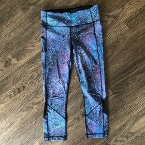 lululemon speckled leggings, size 4